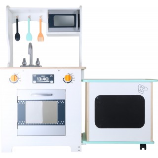 GRANDE COZINHA EM MADEIRA "MODERNA"